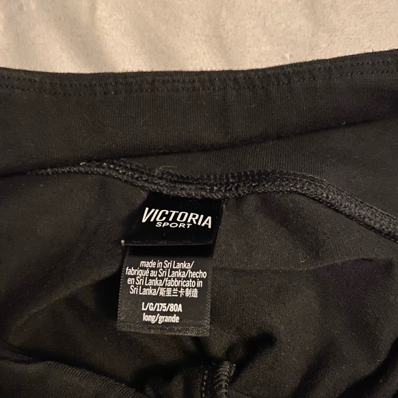 Victoria’s Sport Leggings Solid Black - Picture 2 of 2